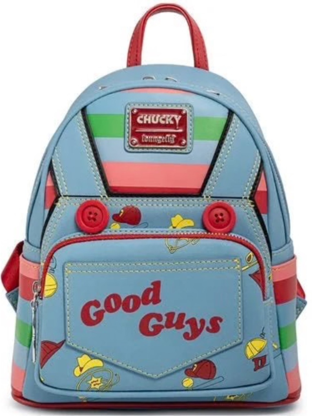 Loungefly Chucky good guys cosplay Hardtag